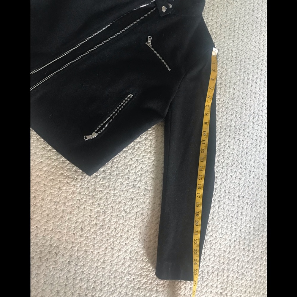 GAP Moto Style Wool blend Jacket - Picture 8 of 12